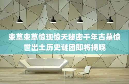 束草束草惊现惊天秘密千年古墓惊世出土历史谜团即将揭晓